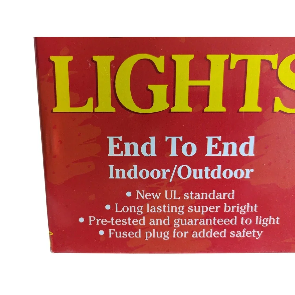 2 boxes Lights R Us 100‎ Icicle Lights Indoor Outdoor Christmas Holiday New